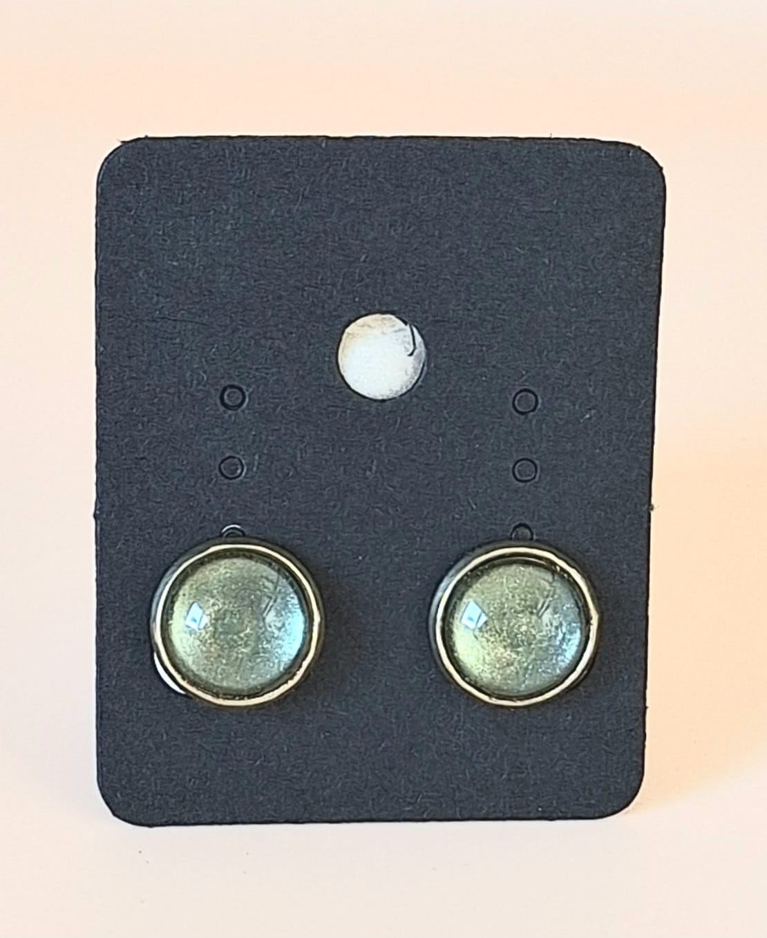 Ohrclip - 12 mm -5 Ohrclip - 12 mm - perlutt/creme