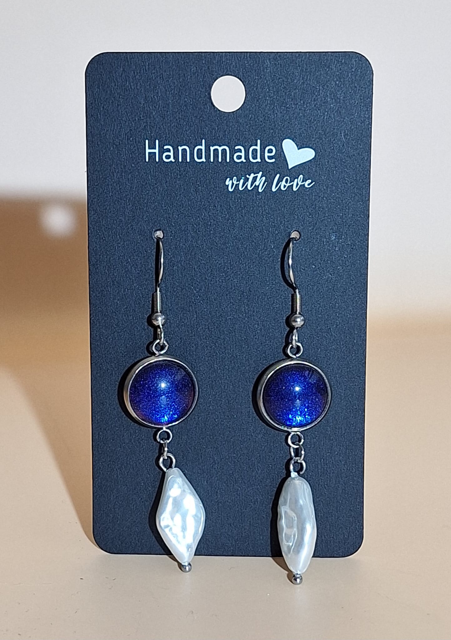 Ohrhänger - Perle - silber Ohrhänger - Perle - silber