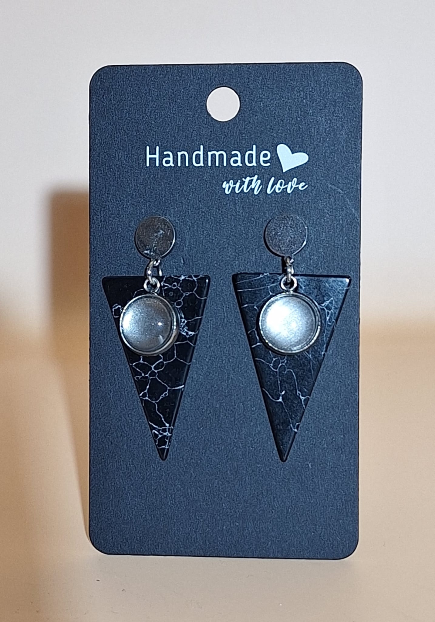 Ohrstecker - dreieckig - silber Ohrstecker - dreieckig - silber