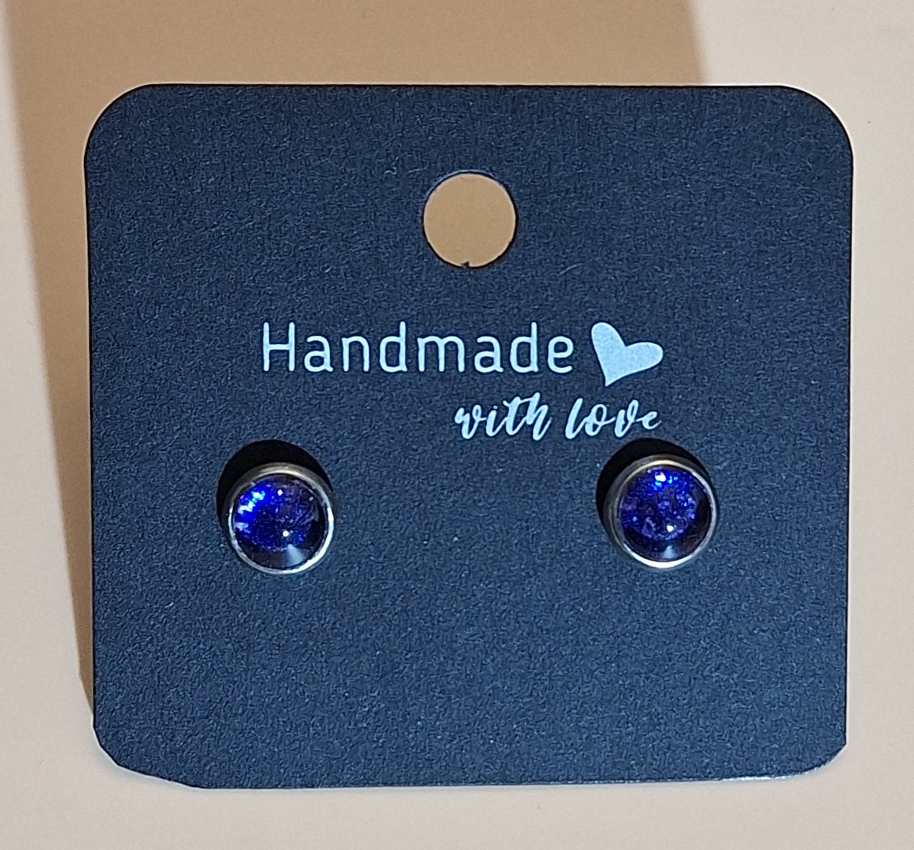 Stecker - 6 mm - nachtblau Stecker - 6 mm - nachtblau